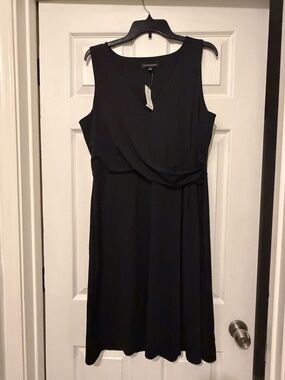 Banana Republic Black Sleeveless Women's Dress Size L